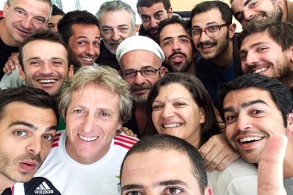 Ricardo Araújo Pereira, Jorge Jesus, selfie, TVI, Melhor do que Falecer, Benfica