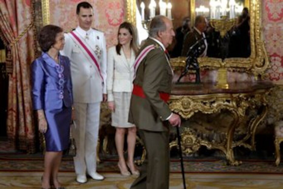 Espanha, Juan Carlos, rei, divisão, abdicação, adeus