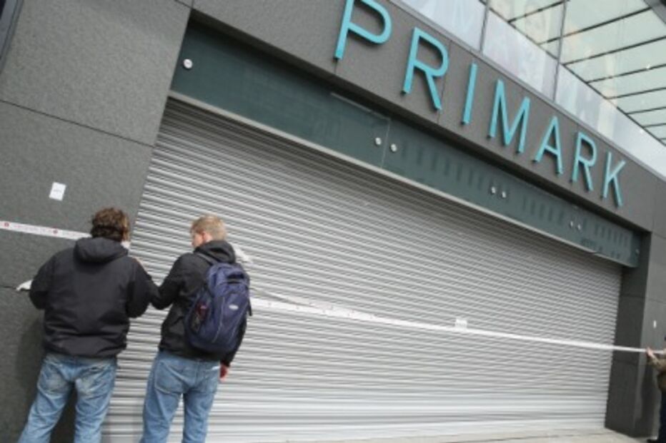 comércio,  Primark,  reação,  pedido,  ajuda,  etiqueta,  roupa,  empresa,  irlandesa,  Irlanda,  trabalhar,  marca  