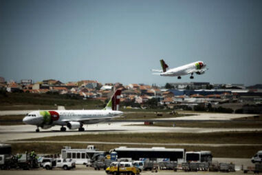 Aviões em Lisboa