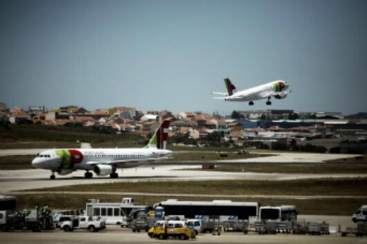 Aviões em Lisboa