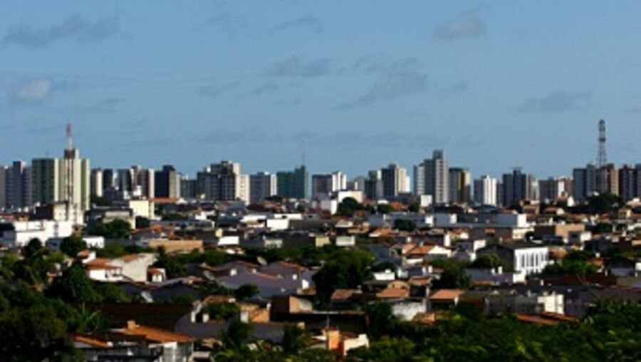 Cidade de Aracaju, no Brasil