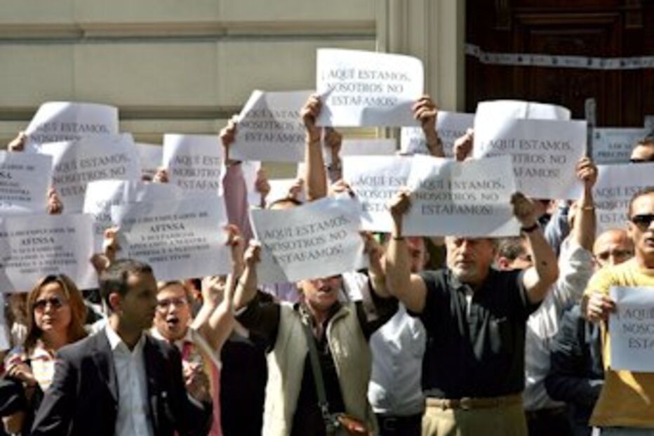 economia, espanha, lesados, selos