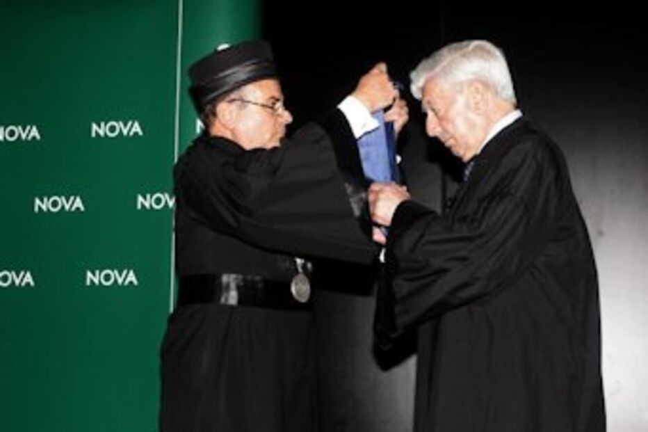 Mario Vargas Llosa, Honoris Causa, Universidade Nova de Lisboa, Nobel da Literatura