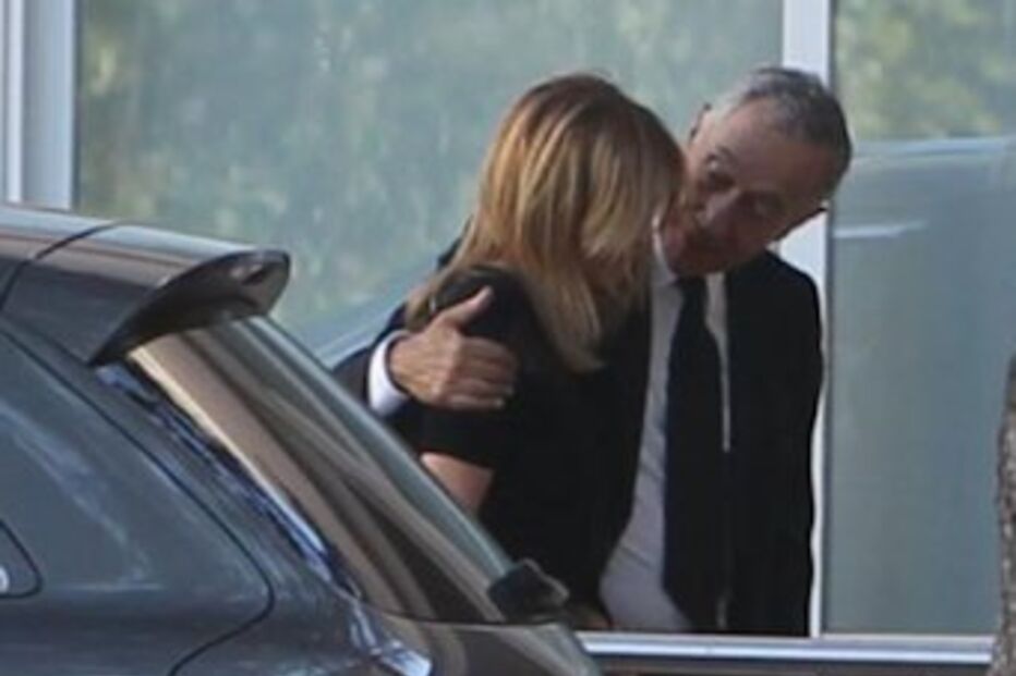 Judite Sousa, André Sousa Bessa, Marcelo Rebelo de Sousa, emoção, São João de Brito, Lisboa, missa