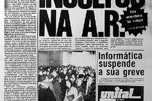 capa, correio da manhã, aniversário