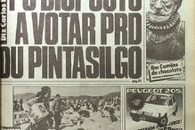 capa, correio da manhã, aniversário