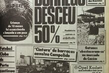 capa, correio da manhã, aniversário