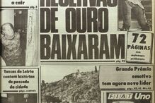capa, correio da manhã, aniversário