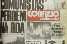 capa, correio da manhã, aniversário