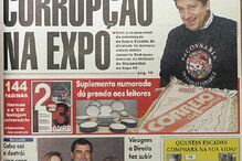 capa, correio da manhã, aniversário