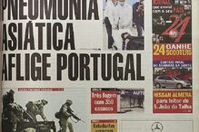 capa, correio da manhã, aniversário