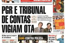 capa, correio da manhã, aniversário