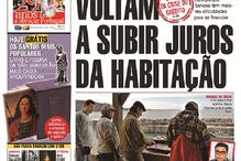 capa, correio da manhã, aniversário