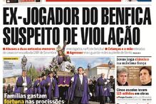 capa, correio da manhã, aniversário