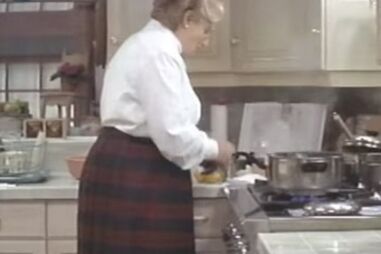 Robin Williams no filme “Mrs. Doubtfire” (“Papá para Sempre”)