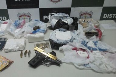 brasil, traficante, preso, brasília, pistola, ouro, arma, orgulho, Glauco Miller Pereira Taveira, Águas Claras, Taguatinga, Vicente Pires