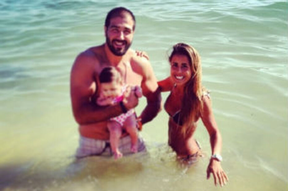 Carolina Patrocínio, Gonçalo Uva, férias, Algarve, apresentadora, família