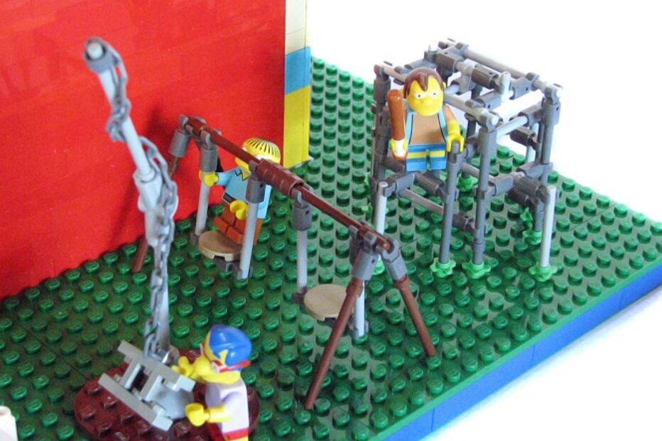Lego, Simpsons, Matt de Lanoy, série animada, brinquedos, peças