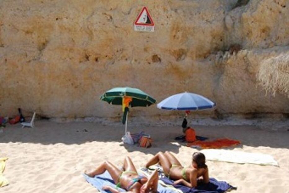 praias, Algarve, risco, derrocada, Agência Portuguesa do Ambiente