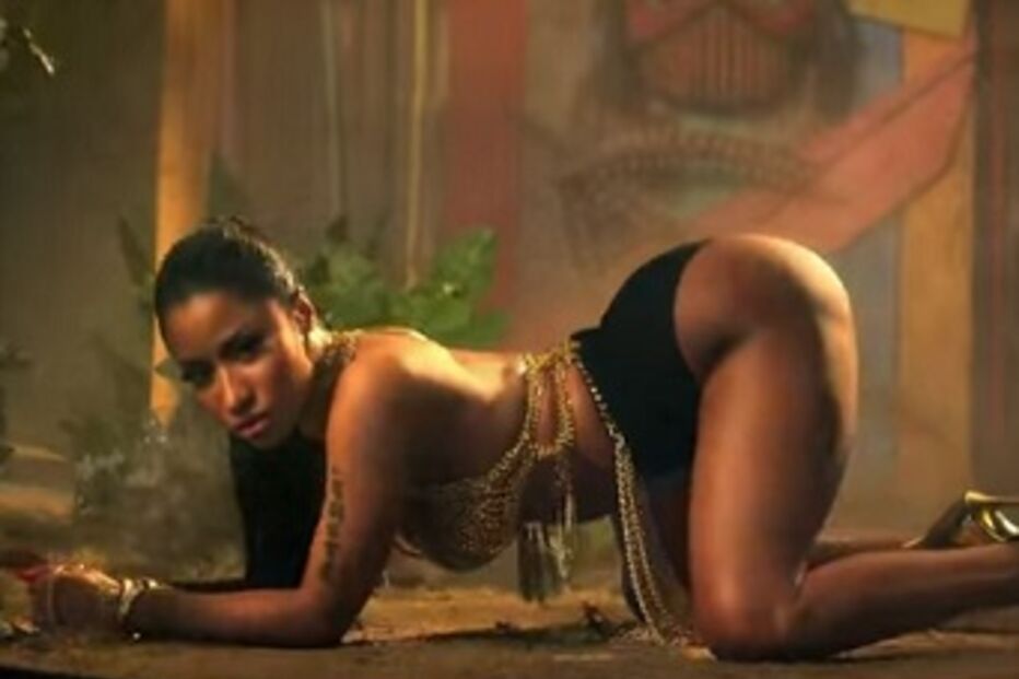 música, vídeo, nicki minaj, traseiros, bailarina, mordida, cobra, The Pink Print