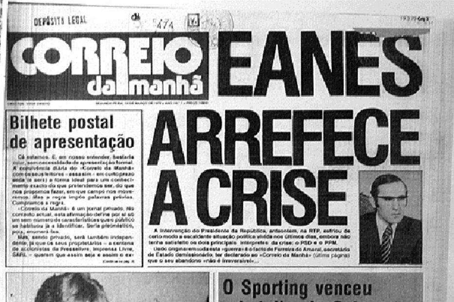 capa, correio da manhã, aniversário