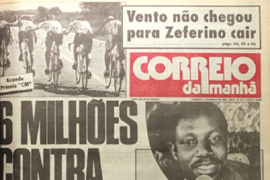 capa, correio da manhã, aniversário