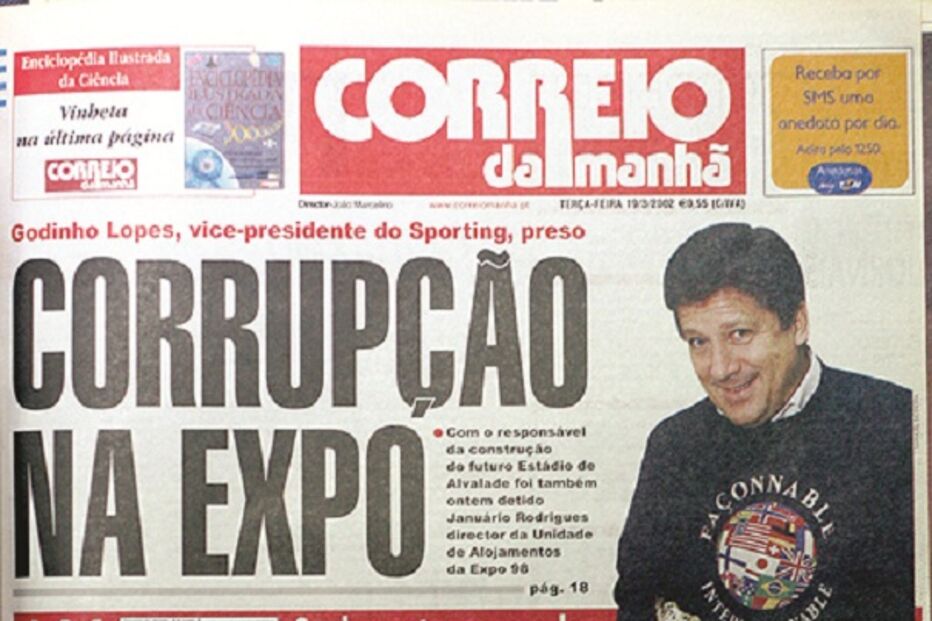 capa, correio da manhã, aniversário