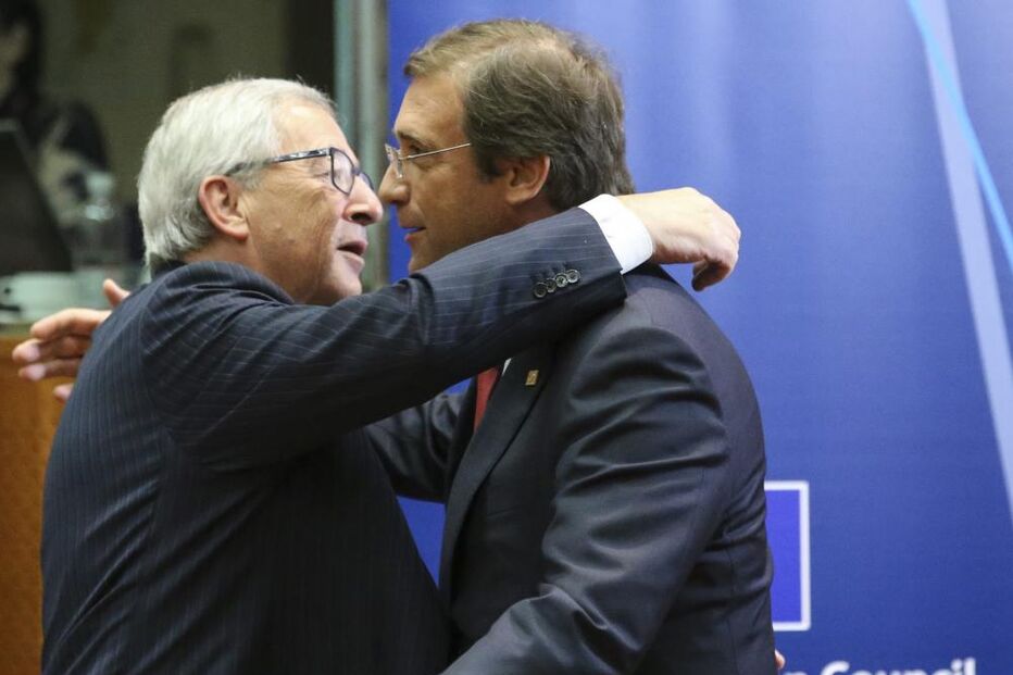 primeiro-ministro, Pedro Passos Coelho, saúda, escolha, Donald Tusk, presidente do Conselho Europeu