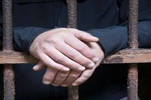 prisão, grades, cela