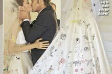 As fotos do casamento de Angelina e Brad Pitt
