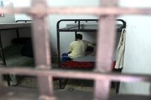 prisão, grades, cela