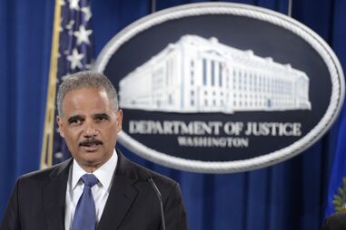 ministro, justiça, Eric, Holder, informações, banqueiros