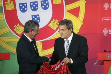 Fernando Santos e Fernando Gomes