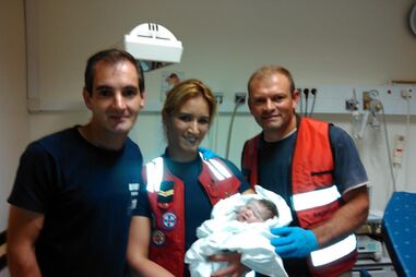 parto, valentina, bombeiros, ambulância