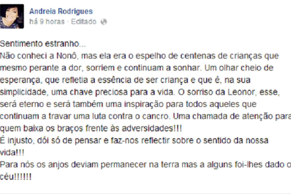 Andreia Rodrigues, Leonor