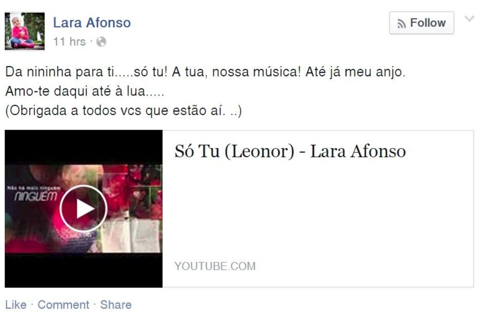 Lara Afonso, Nonô, princesa