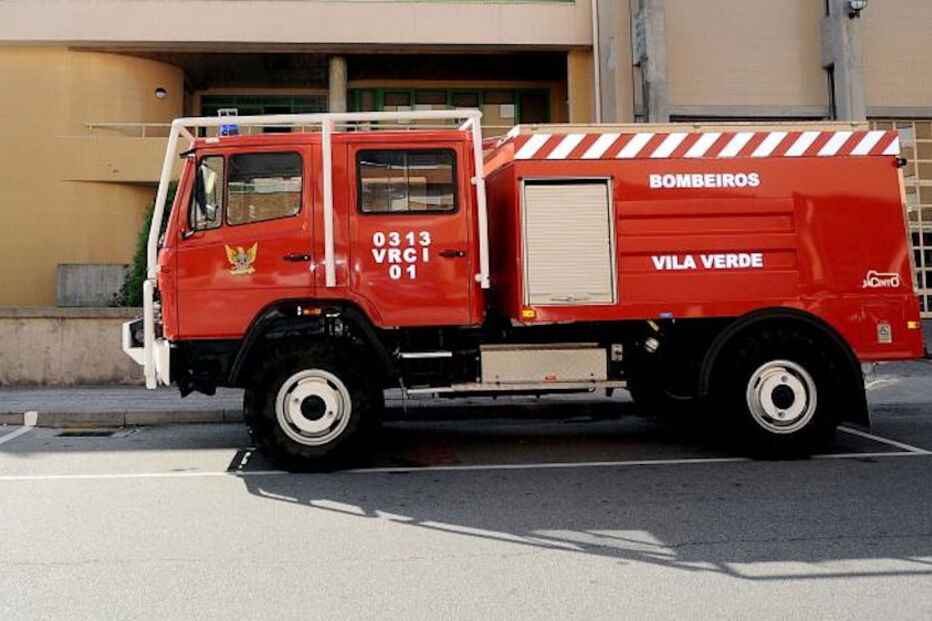 carro, bombeiros, Carnaxide