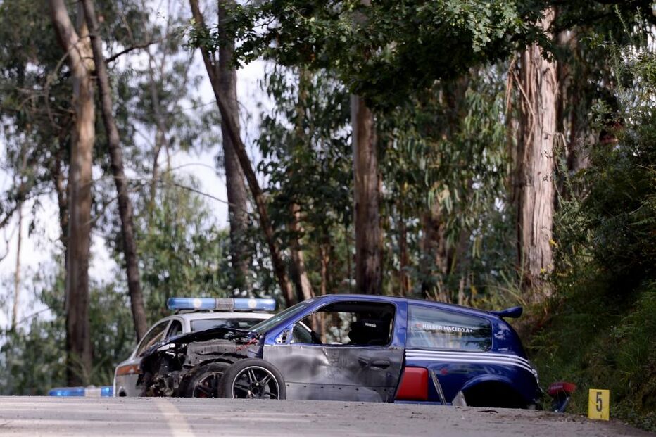 carro, acidente, despiste