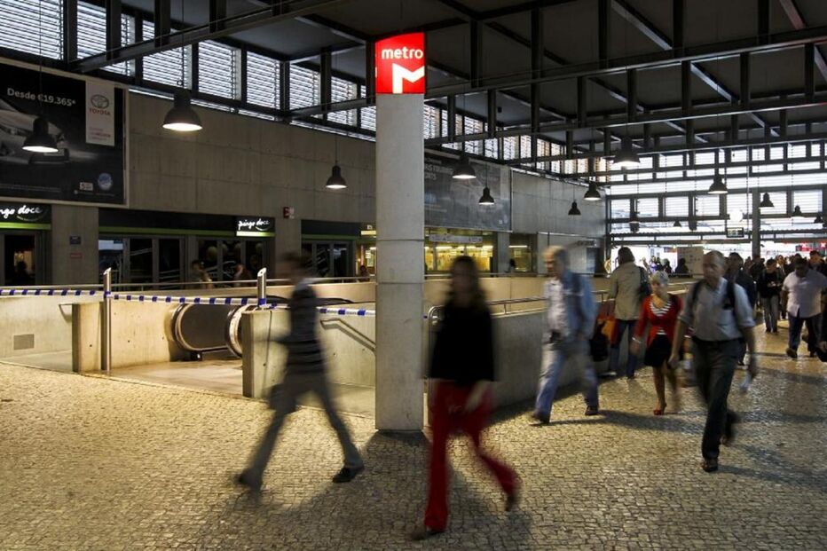 metro, lisboa, greve