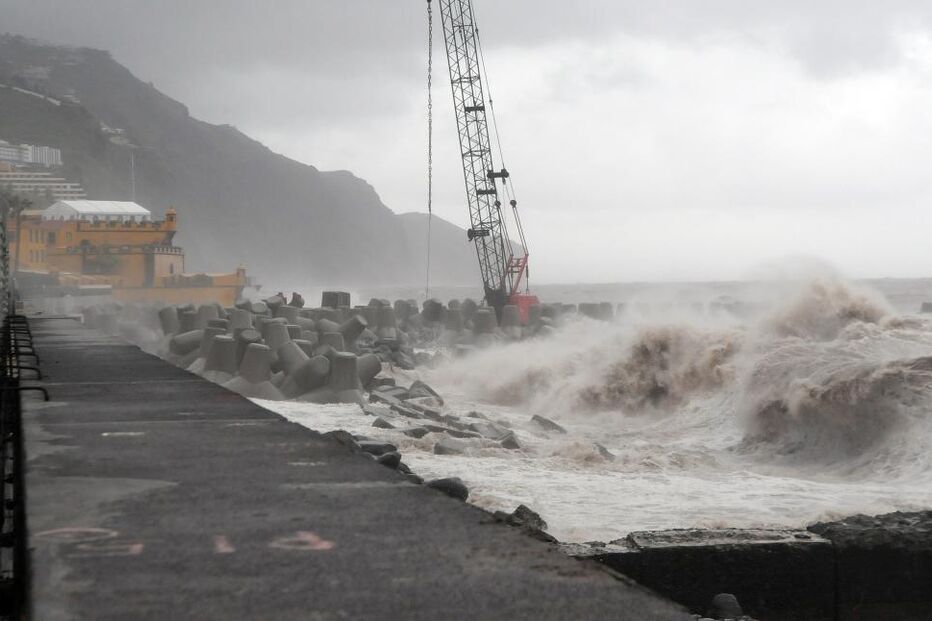 madeira, mau tempo