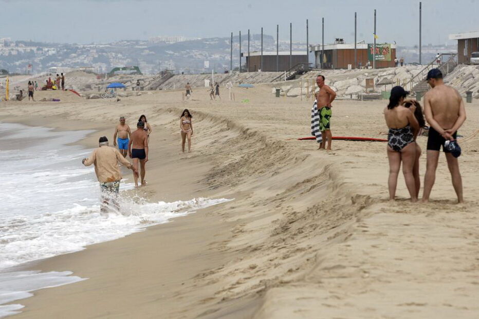 praia, Costa da Caparica,
