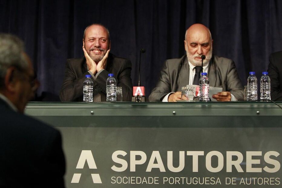 Autor, Carlos Mendes, homenagem, José Jorge letria, Presidente da Sociedade Portuguesa de Autores, SPA