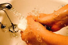 lavar, mãos, higiene