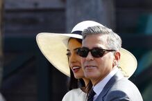 george clooney, amal alamuddin, casal, hollywood, casamento, famosos