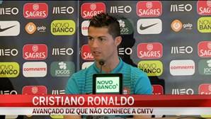 Cristiano Ronaldo: "O que é isso CMTV?"