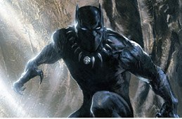 Pantera Negra é o primeiro herói negro criado por Stan Lee e Jack Kirby em 1966. É o rei de Wakanda, um país fictício na África, que adquire poderes em num ritual místico