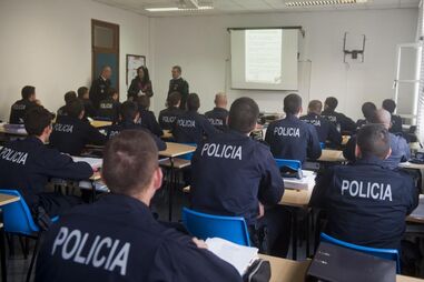 Atual curso de formação de agentes começou na Escola Prática da PSP, a 8 de setembro