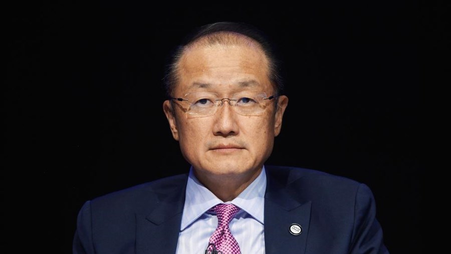 O presidente do Banco Mundial Jim Yong Kim