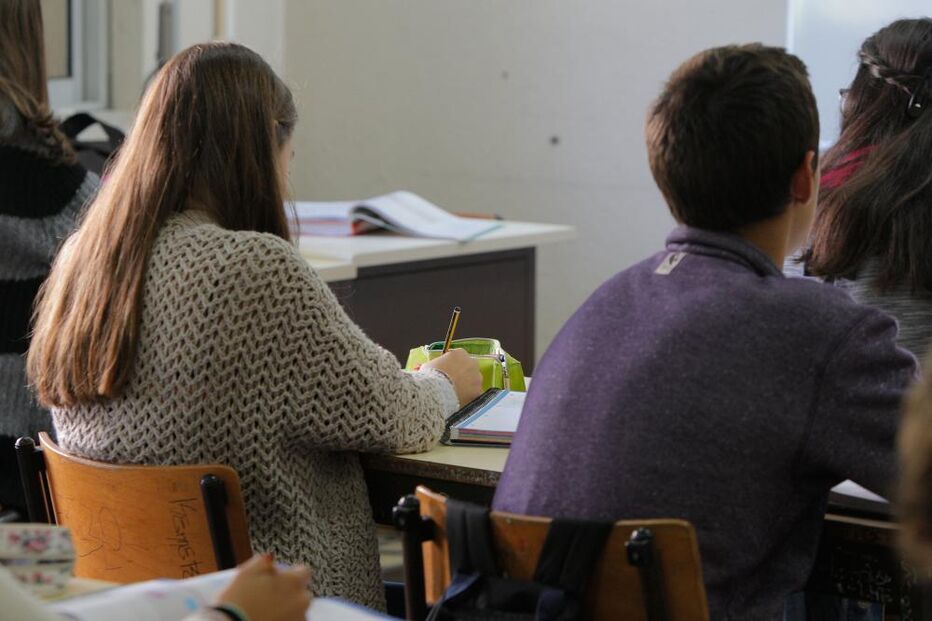 salas de aula, alunos